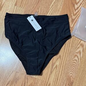 High waist bikini bottoms